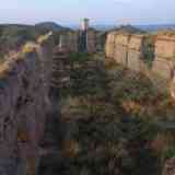 Vista central Castillo de Daroca